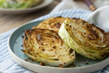 air fryer cabbage steaks
