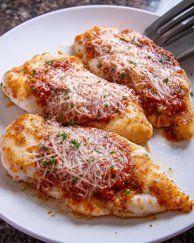 air fryer chicken parmesan no breading ingredieants 1