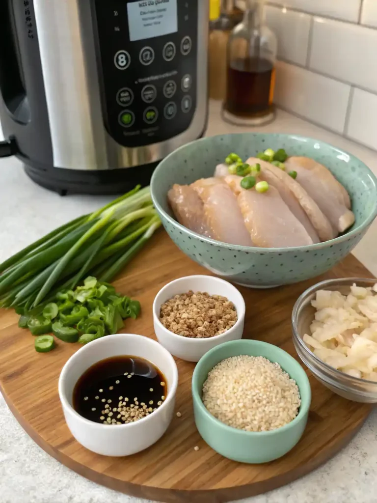 teriyaki chicken air fryer ingredieants