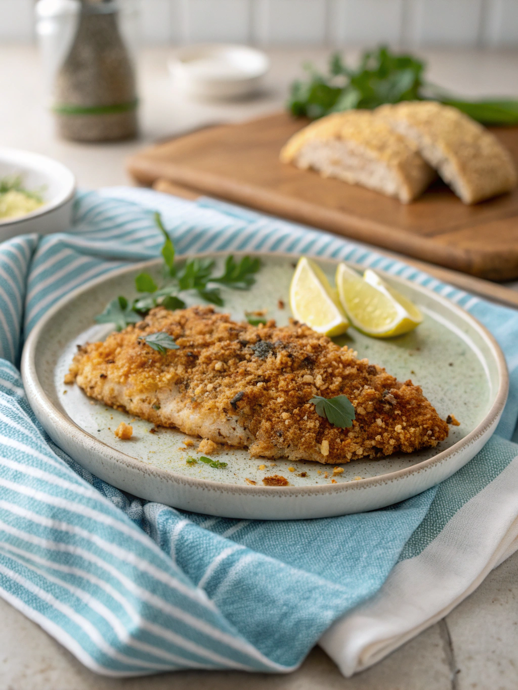 tortilla crusted tilapia air fryer